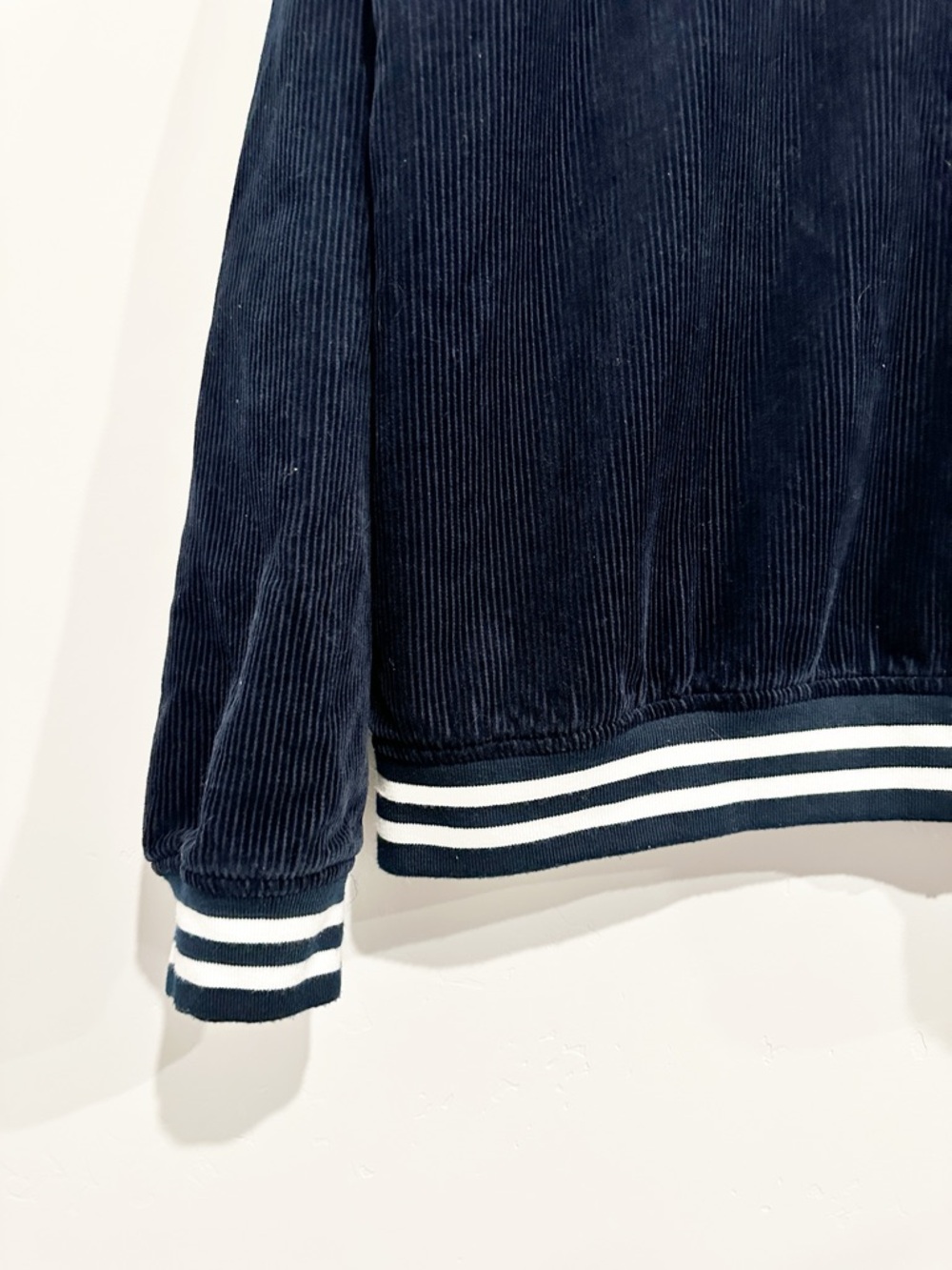 Ben‎ Sherman Navy Corduroy Jacket Size Large - Picture 6 of 8
